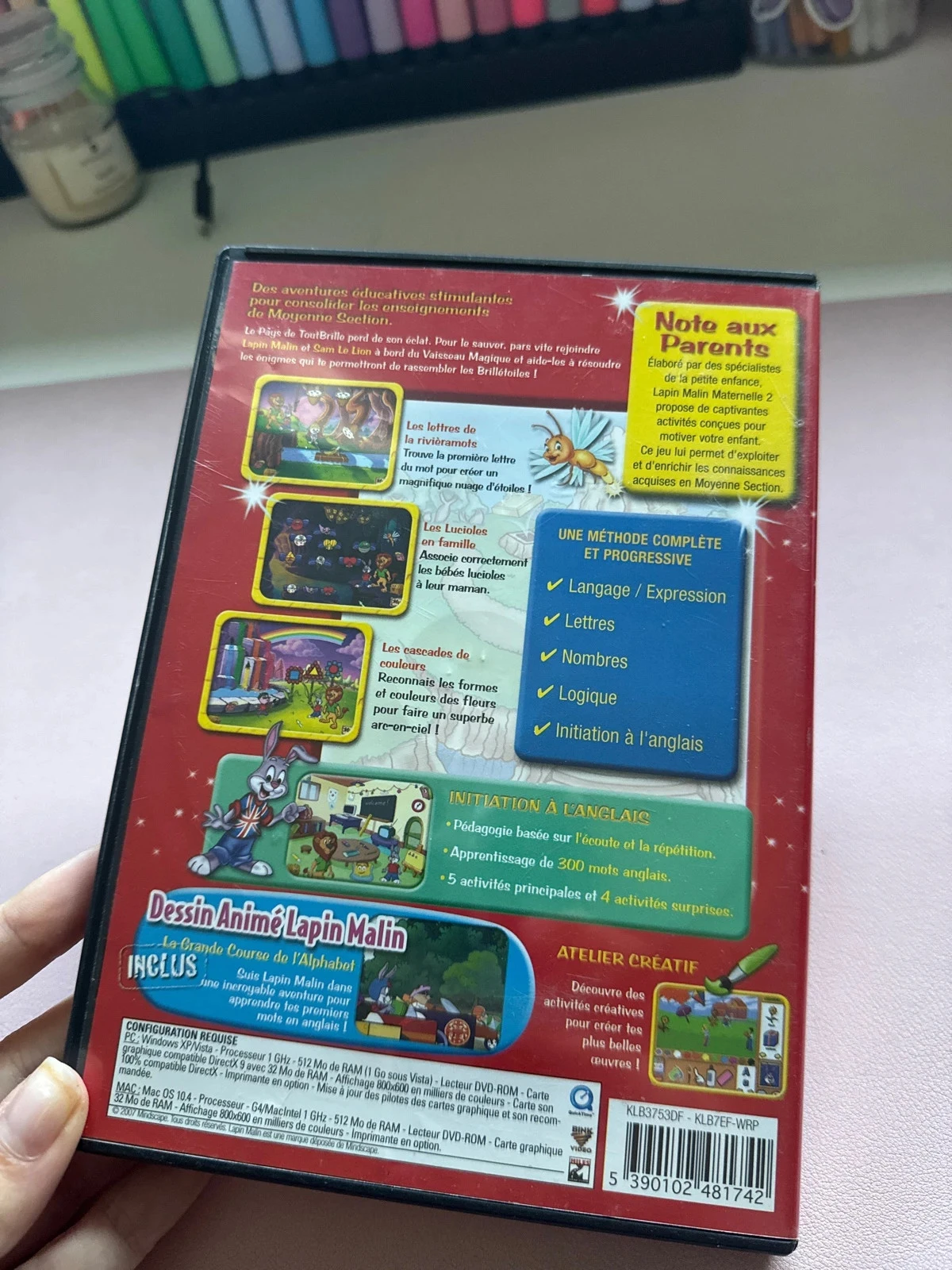 DVD – Lapin Malin : Sauvons les Étoiles! (Maternelle 2 – 3 a 5 anos) – photo 3